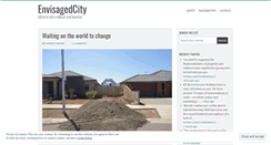 Desktop Screenshot of envisagedcity.com