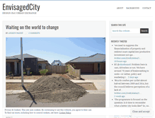 Tablet Screenshot of envisagedcity.com